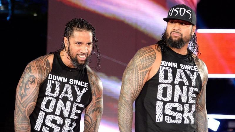 The Usos will be back in action next week