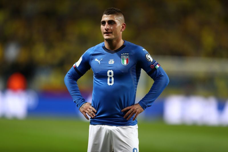 Italian midfielder Marco Verratti