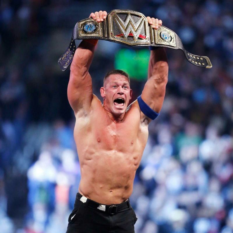 John Cena is a sixteen-time World Champion.