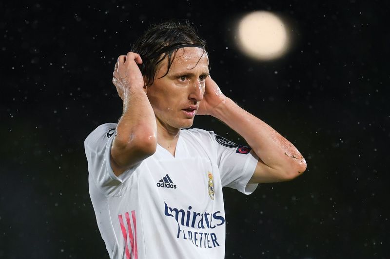 Luka Modric in action for Real Madrid