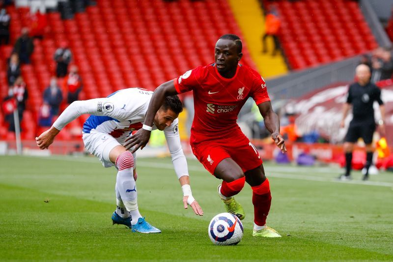 Sadio Mane scored against Crystal Palace.