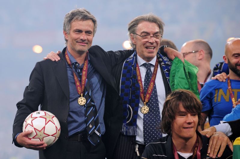 Mourinho won a treble with Inter Milan in 2010. (Photo by Shaun Botterill/Getty Images)