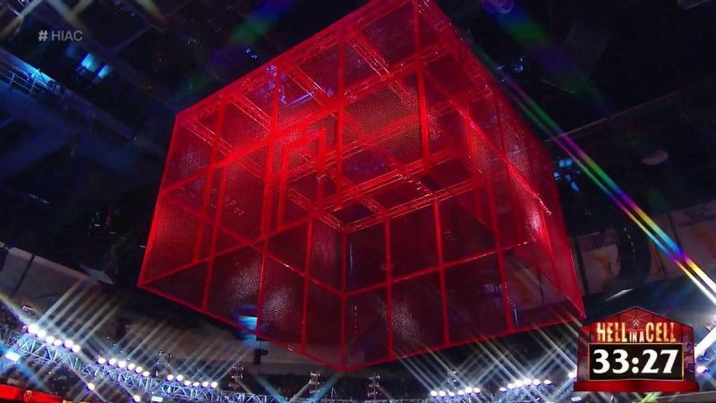 WWE's red Hell in a Cell cage was introduced in 2018