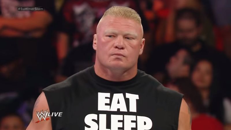 Brock Lesnar returned on the day Cesaro and Paul Heyman separated