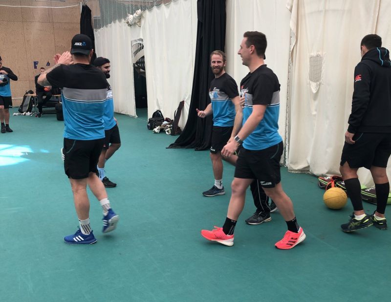 Kane Williamson linked up with his Kiwi teammates. (Image Courtesy: Blackcaps on Twitter)