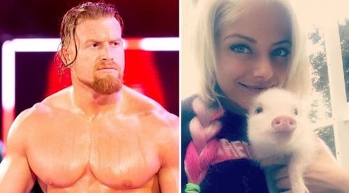 Murphy; Alexa Bliss with Larry Steve