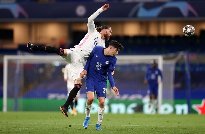 Sergio Ramos was back in action on Wednesday. (Photo by Clive Rose/Getty Images)