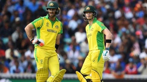 Glenn Maxwell and Steve Smith (R)