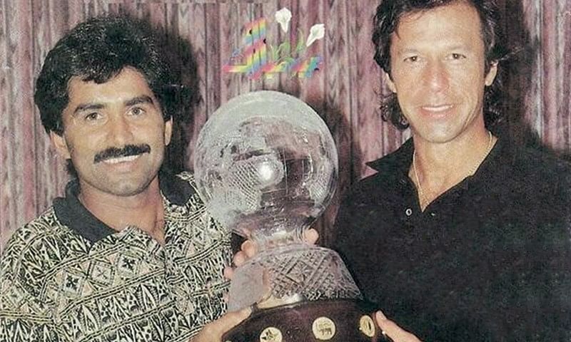 Javed Miandad and Imran Khan