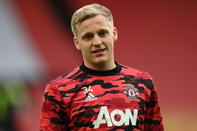 Donny van de Beek made a rare start for Manchester United