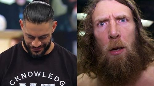 Roman Reigns (left); Daniel Bryan (right)