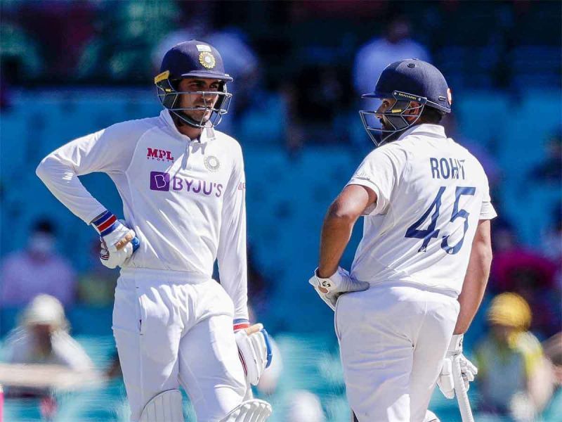 Shubman Gill (left) and Rohit Sharma (right) hold the key for Team India at the top.