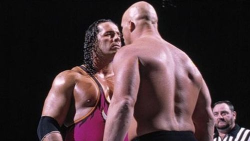 Bret Hart and Steve Austin