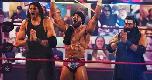 Shanky, Jinder Mahal, and Veer.