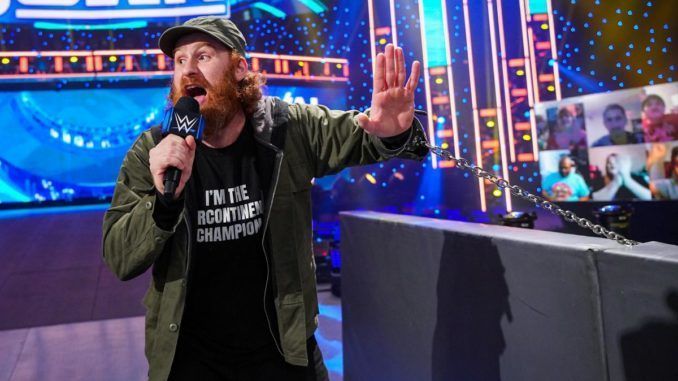 Sami Zayn on SmackDown