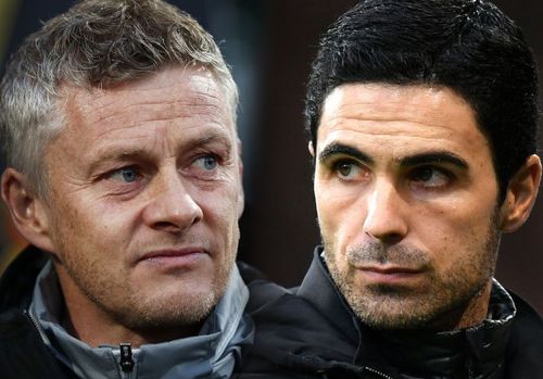 Ole Gunnar Solskjaer and Mikel Arteta