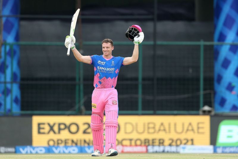 RR opener Jos Buttler smashed a 64-ball 124 against SRH on what turned out to be the last matchday [Credits: IPL]