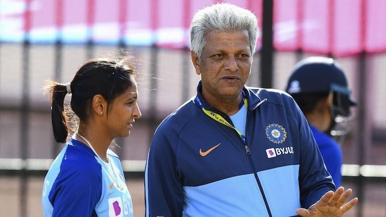 White-ball skipper Harmanpreet Kaur and WV Raman