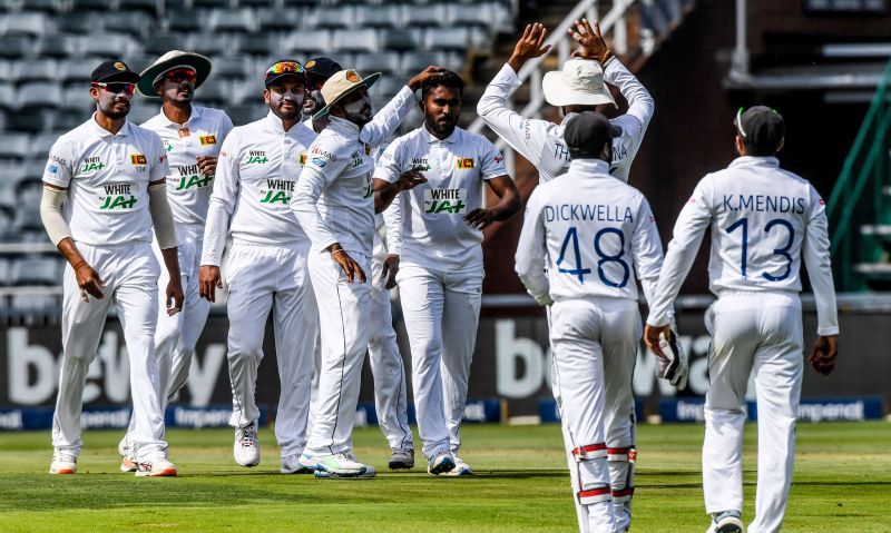 Sri Lankan cricket team Pic: Getty Images