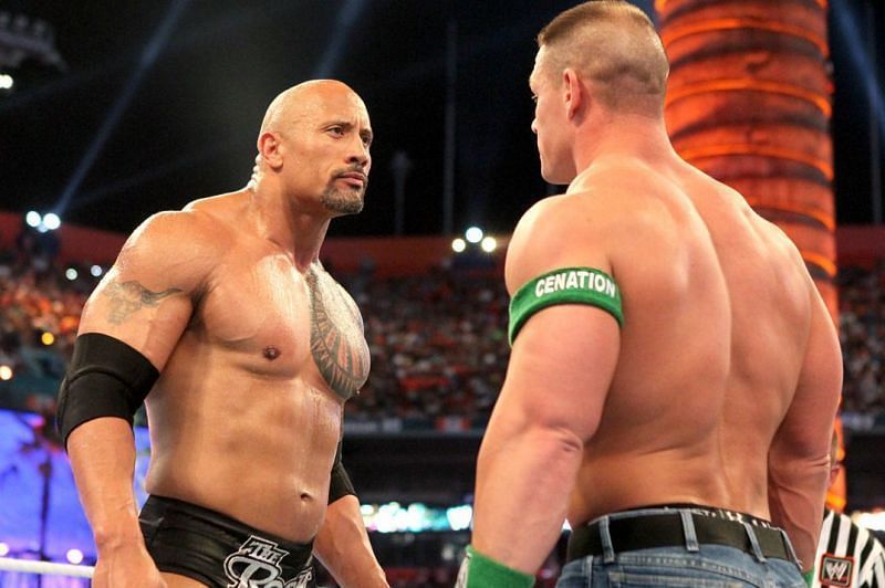 जॉन सीना(John Cena) और द रॉक(The Rock)