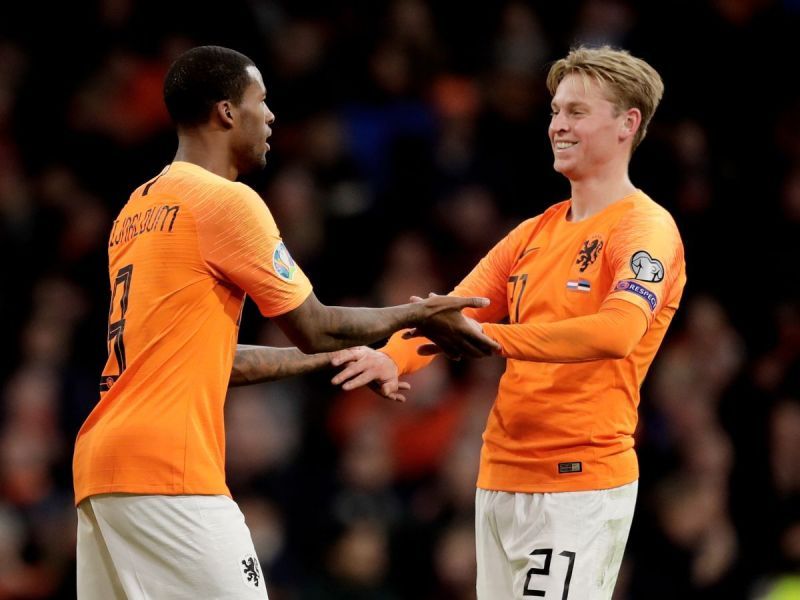  Georginio Wijnaldum has played with Frenkie de Jong for the Dutch national team.