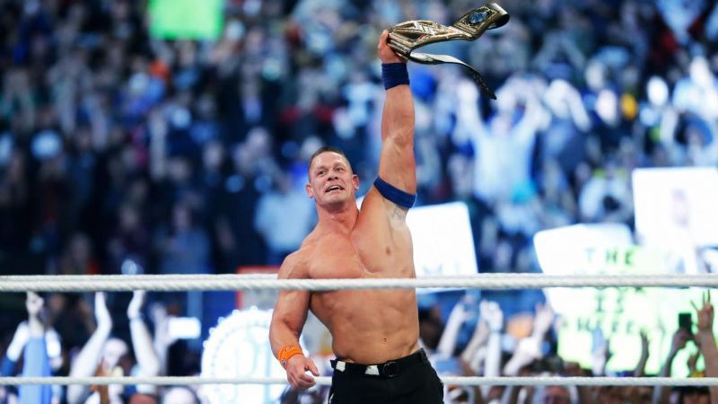 John Cena is a 16-time world champion in WWE (Credit: WWE)