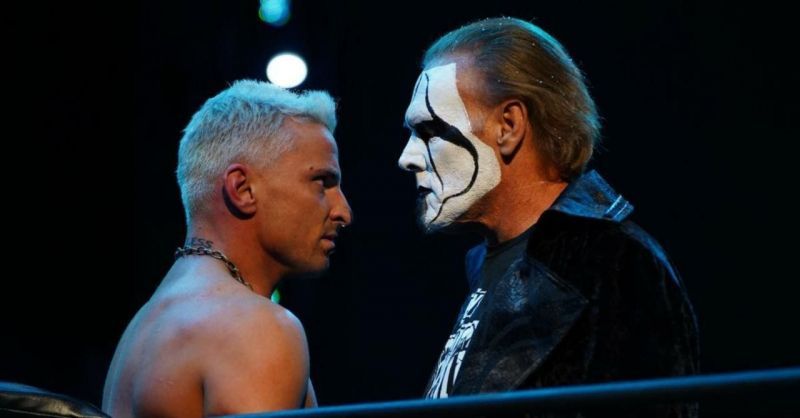 Sting and his ally Darby Allin
