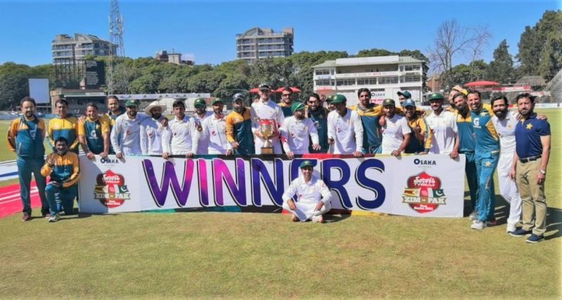 Pakistan registered innings victories in both Tests versus Zimbabwe [Credits: PCB]