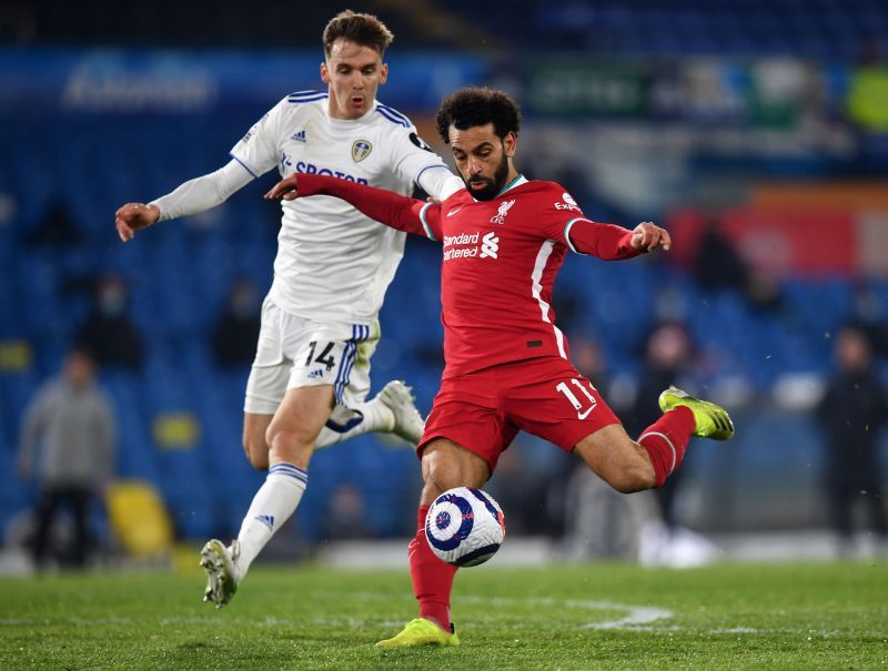 Mohamed Salah against Leeds United