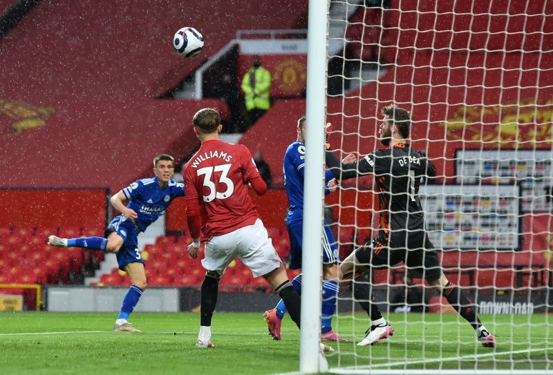 Thomas scored a ferocious volley that left Manchester United's David De Gea no chance