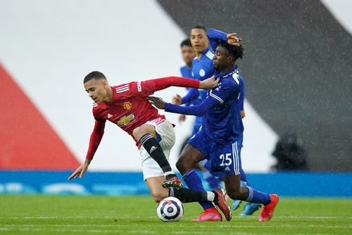 Leicester City have moved to third place in the Premier League after beating Manchester United at Old Trafford on Tuesday