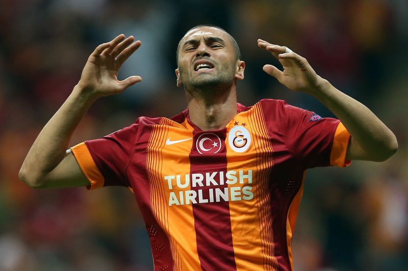 Burak Yilmaz during his Galatasaray days