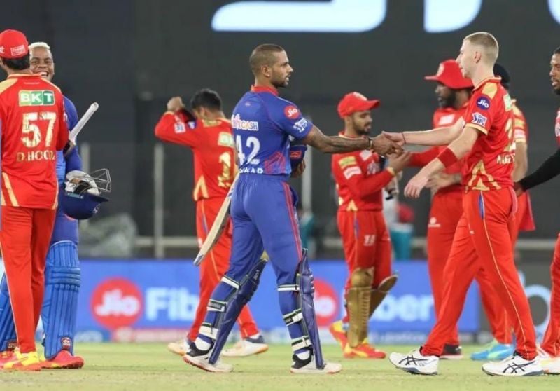 Match 29 between the Punjab Kings and Delhi Capitals was the last completed game [Credits: IPL]