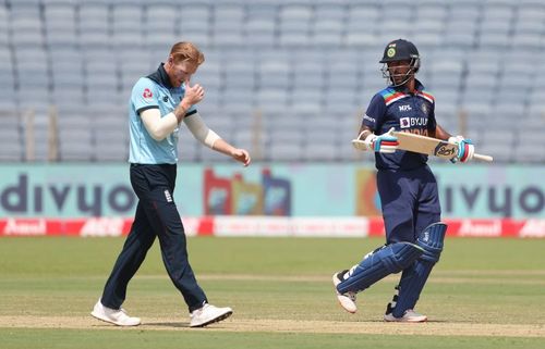 Ben Stokes injured his finger during IPL 2021