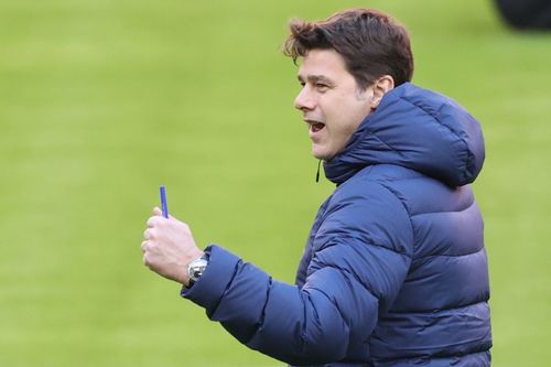 PSG manager Mauricio Pochettino. (Photo by Alexander Hassenstein/Getty Images)