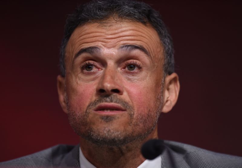 Spain manager Luis Enrique 