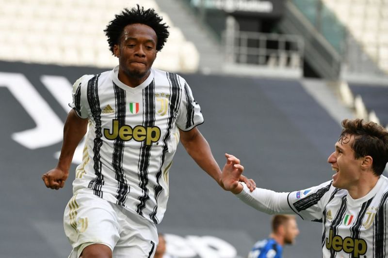 Juan Cuadrado scored his first Serie A brace for Juventus this season.