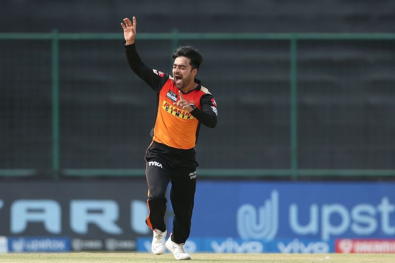 Rashid Khan is the only Sunrisers Hyderabad bowler to hold his own in IPL 2021 [P/C: iplt20.com]