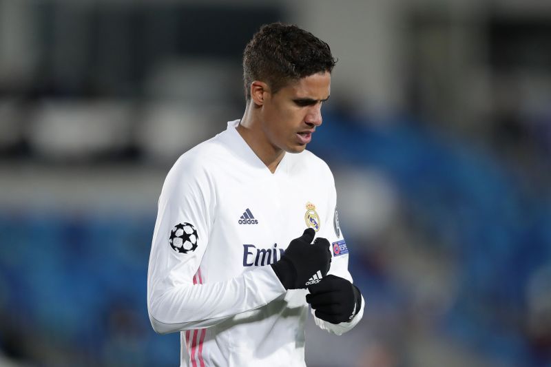 Raphael Varane suffered an injury in the game