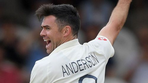 James Anderson will look to equal Anil Kumble's record of 619 wickets in Tests