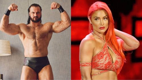 Drew McIntyre and Eva Marie