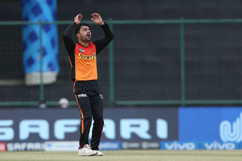 Rashid Khan is the only specialist spinner in Aakash Chopra's overseas XI of IPL 2021 [P/C: iplt20.com]