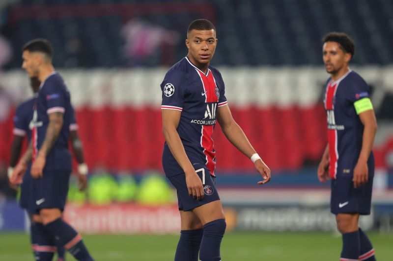 Kylian Mbappe might not feature against Manchester City
