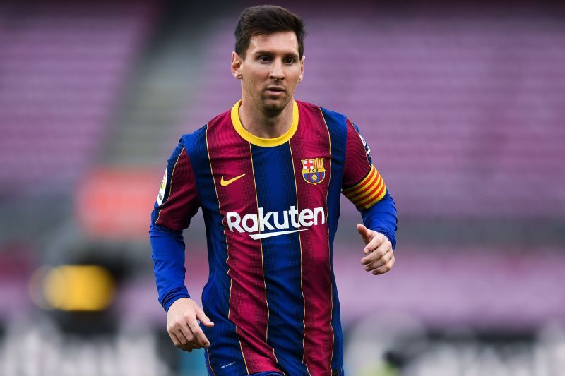 Lione Messi is yet to sign a contract extension at the club