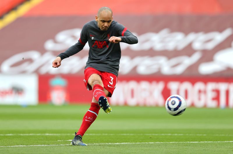Fabinho will likely lineup at centre-back again for Liverpool against Manchester United