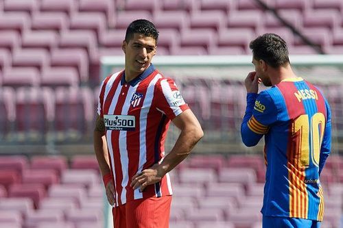 Luis Suarez and Lionel Messi