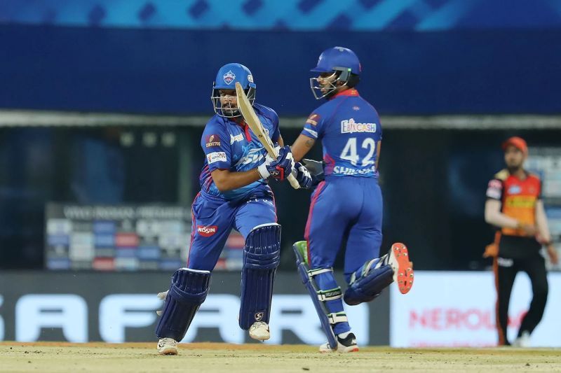 Prithvi Shaw and Shikhar Dhawan. Pic: IPLT20.COM