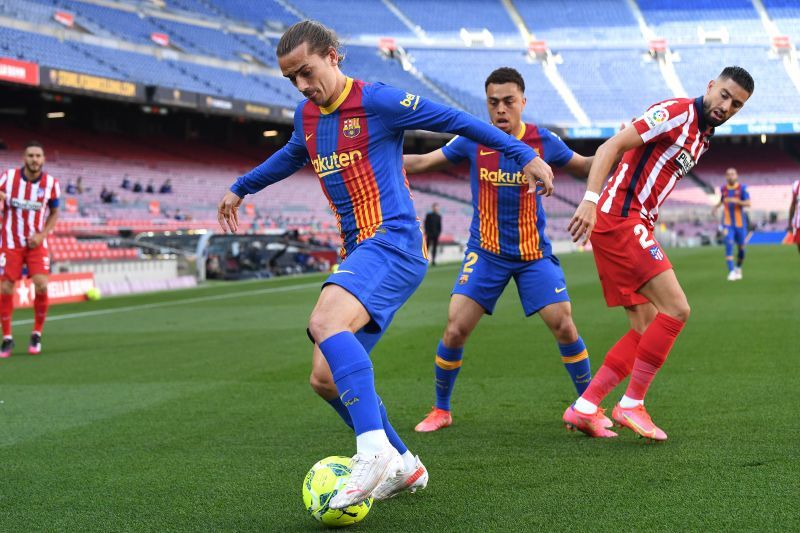 Griezmann in action for Barcelona