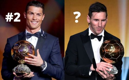 Cristiano Ronaldo and Lionel Messi