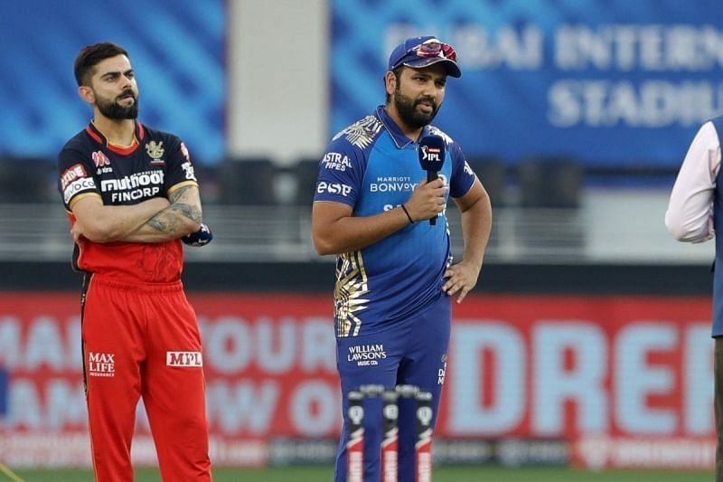 Virat Kohli and Rohit Sharma Pic: IPLT20.COM